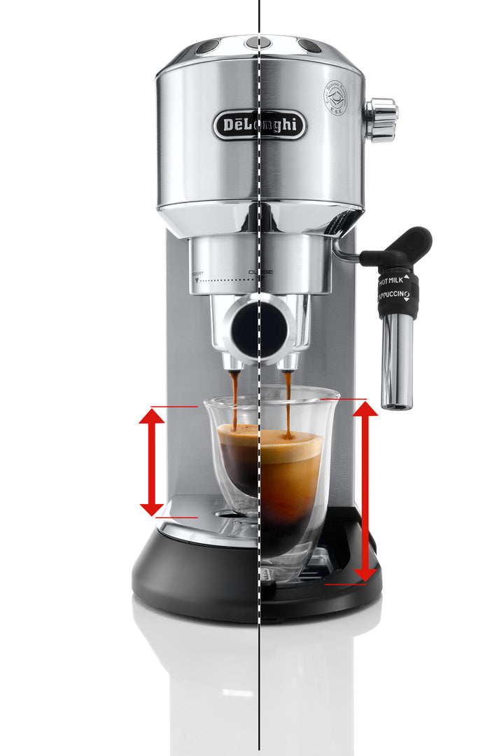 Cafetera Espresso DeLonghi Dedica EC685M | Diseño compacto y rendimiento profesional