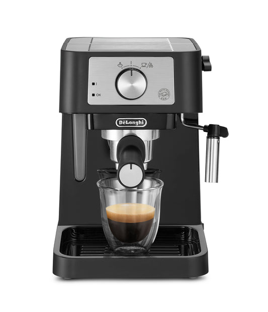 Cafetera Espresso De'Longhi Stilosa EC260BK | Diseño compacto y rendimiento profesional