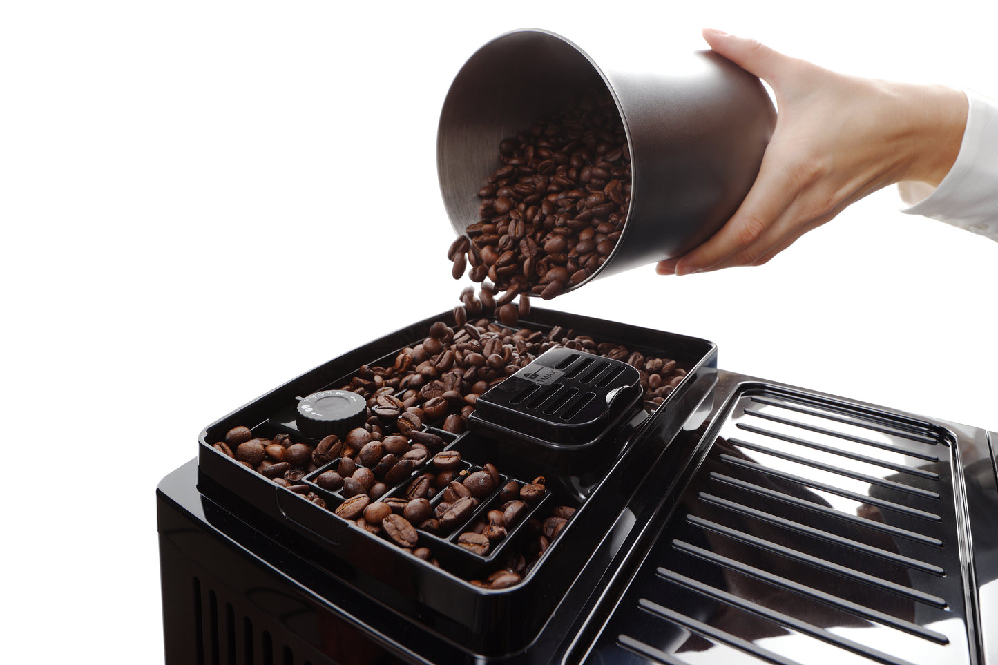 Máquina de Café Automática DeLonghi Magnifica Start ECAM22022SB con Espumador de Leche