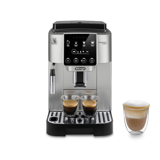Máquina de Café Automática DeLonghi Magnifica Start ECAM22022SB con Espumador de Leche