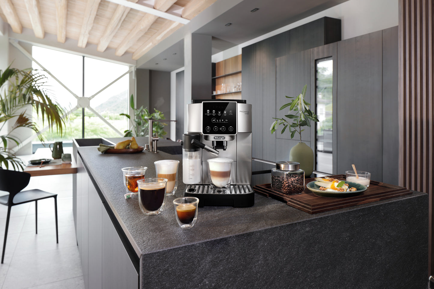 Máquina de Café Automática DeLonghi Magnifica Start ECAM22080SB