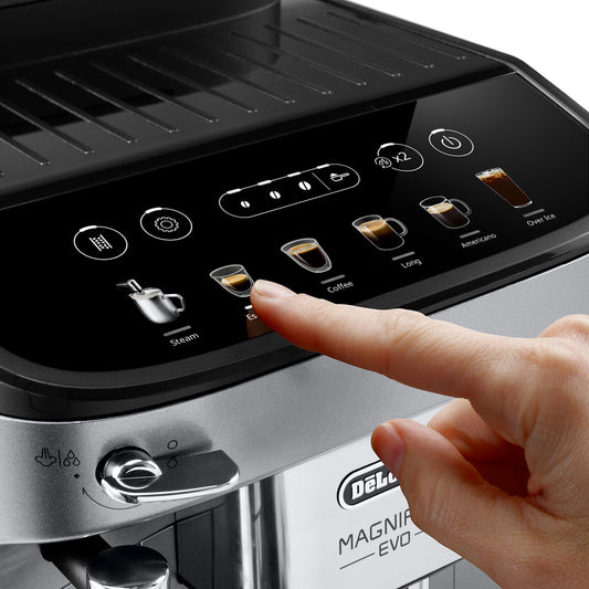 Máquina de Café Automática DeLonghi Magnifica Evo ECAM29043SB con función Over Ice